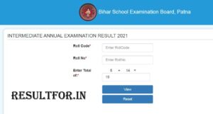 Bihar Board 12th Result 2021 With Grace marks - Link